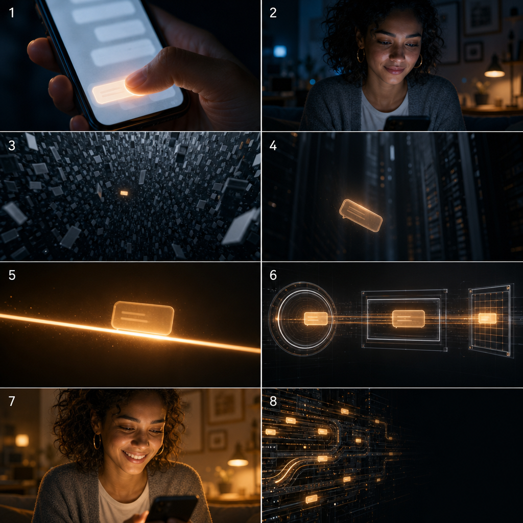 First One In 10,000 visual storyboard exploring a dark cinematic data-world direction